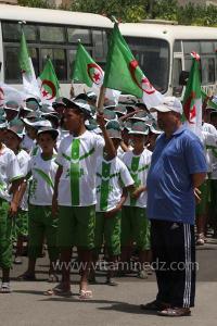 Festivités du cinquantenaire de l\'indépendance de l\'Algérie à Tlemcen, défilé, feux d\'artifices et fantasia au programme