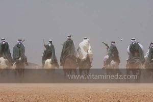 Festivités du cinquantenaire de l\'indépendance de l\'Algérie à Tlemcen, défilé, feux d\'artifices et fantasia au programme