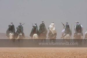 Festivités du cinquantenaire de l\'indépendance de l\'Algérie à Tlemcen, défilé, feux d\'artifices et fantasia au programme