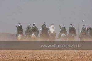Festivités du cinquantenaire de l\'indépendance de l\'Algérie à Tlemcen, défilé, feux d\'artifices et fantasia au programme