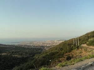VUE GENERALE SUR LA VILLE DE JIJEL DEPUIS DEVIATION DE OUED KICIR