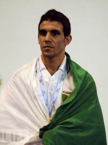 الملاكم الجزائري محمد أمين وضاحي (56 كلغ) تأهله للألعاب الأولمبية 2012 بلندن