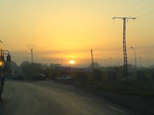 Lever du soleil REGHAIA