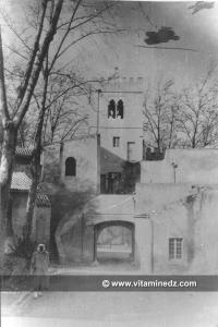 Ancienne photo de l'entrée du Mechouar