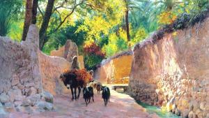 sur le chemin du marché