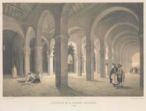 Intérieur de la grande Mosquée à Bône