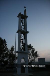 Stèle à la gloire de l'emir Abdel Kader, lieu ou fut signé le traité de la tafna en 1837