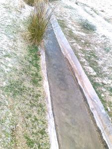 irrigation par canal a Garta ! Sidi-Okba. W. de B iskra