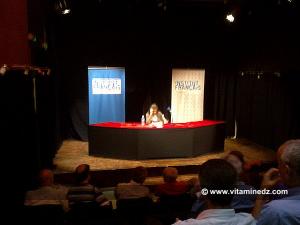 Conférence animée par Sylvie Thénault, chargée de recherche au CNRS, spécialiste du droit et de la répression coloniale en Algérie. Elle a travaillé sur les législations d'exception, les procès et l'internement des nationalistes pendant la guerre d'indépendance.