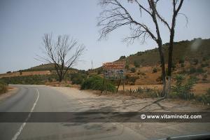 Entrée de la commune de Souahlia, à partir de Souani