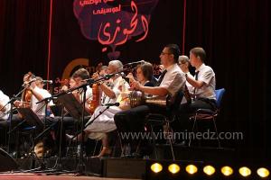 L\'association musicale Nassim En Andalous d\'Oran à la 6è édition du Festival de musique Hawzi à Tlemcen.