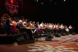 L\'association musicale Nassim En Andalous d\'Oran à la 6è édition du Festival de musique Hawzi à Tlemcen.