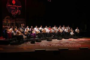L\'association musicale Nassim En Andalous d\'Oran à la 6è édition du Festival de musique Hawzi à Tlemcen.