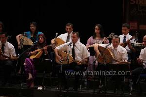 L\'association musicale Nassim En Andalous d\'Oran à la 6è édition du Festival de musique Hawzi à Tlemcen.