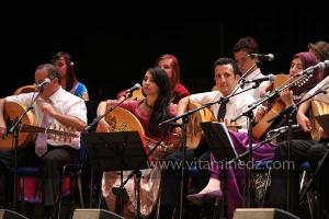 L\'association musicale Nassim En Andalous d\'Oran à la 6è édition du Festival de musique Hawzi à Tlemcen.