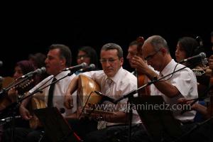 L\'association musicale Nassim En Andalous d\'Oran à la 6è édition du Festival de musique Hawzi à Tlemcen.