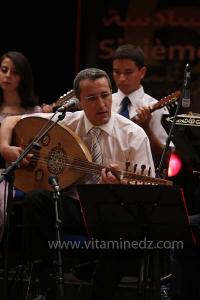 L\'association musicale Nassim En Andalous d\'Oran à la 6è édition du Festival de musique Hawzi à Tlemcen.
