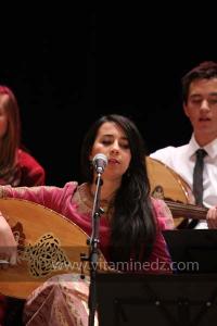 L\'association musicale Nassim En Andalous d\'Oran à la 6è édition du Festival de musique Hawzi à Tlemcen.
