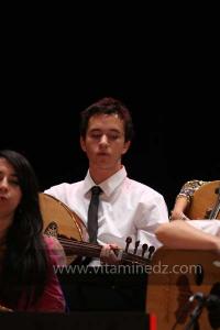 L\'association musicale Nassim En Andalous d\'Oran à la 6è édition du Festival de musique Hawzi à Tlemcen.
