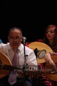L\'association musicale Nassim En Andalous d\'Oran à la 6è édition du Festival de musique Hawzi à Tlemcen.