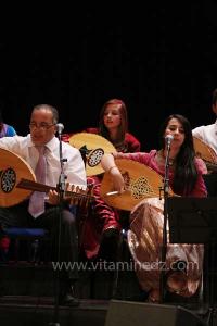 L\'association musicale Nassim En Andalous d\'Oran à la 6è édition du Festival de musique Hawzi à Tlemcen.