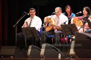 L\'association musicale Nassim En Andalous d\'Oran à la 6è édition du Festival de musique Hawzi à Tlemcen.