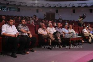 L\'association musicale El Kortobiya de Tlemcen sous la direction du chikh Salah Boukli à la 6è édition du Festival de musique Hawzi à Tlemcen.