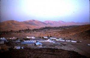 KERZAZ, au premier plan le camp de la 3ème  CSI