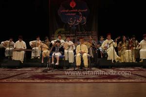 L\'association musicale El Mouahidia de Nedroma à la 6è édition du Festival de musique Hawzi à Tlemcen.