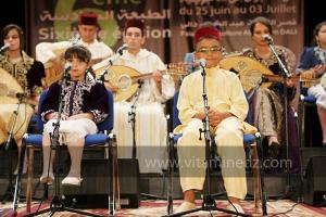 L\'association musicale El Mouahidia de Nedroma à la 6è édition du Festival de musique Hawzi à Tlemcen.