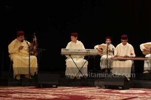 L\'association musicale El Mouahidia de Nedroma à la 6è édition du Festival de musique Hawzi à Tlemcen.