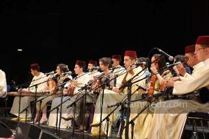 L\'association musicale El Mouahidia de Nedroma à la 6è édition du Festival de musique Hawzi à Tlemcen.