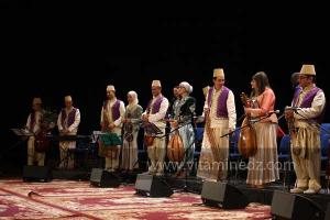 L\'association musicale Dar El Gharnatia de Kolea à la 6è édition du Festival de musique Hawzi à Tlemcen.