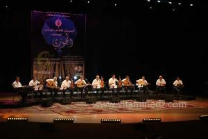 L\'association musicale Assala de Tlemcen à la 6è édition du Festival de musique Hawzi à Tlemcen.