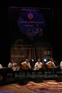 L\'association musicale Assala de Tlemcen à la 6è édition du Festival de musique Hawzi à Tlemcen.