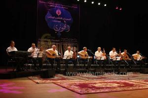 L\'association musicale Assala de Tlemcen à la 6è édition du Festival de musique Hawzi à Tlemcen.
