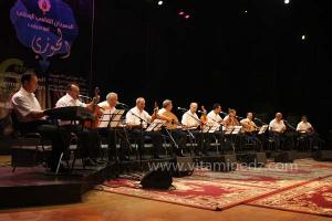 L\'association musicale Assala de Tlemcen à la 6è édition du Festival de musique Hawzi à Tlemcen.