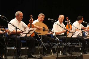 L\'association musicale Assala de Tlemcen à la 6è édition du Festival de musique Hawzi à Tlemcen.