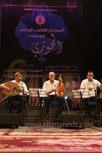 L\'association musicale Assala de Tlemcen à la 6è édition du Festival de musique Hawzi à Tlemcen.