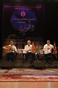 L\'association musicale Assala de Tlemcen à la 6è édition du Festival de musique Hawzi à Tlemcen.