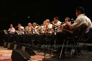 L\'association musicale Assala de Tlemcen à la 6è édition du Festival de musique Hawzi à Tlemcen.