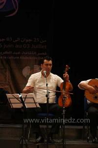 L\'association musicale Assala de Tlemcen à la 6è édition du Festival de musique Hawzi à Tlemcen.