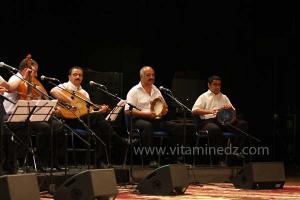 L\'association musicale Assala de Tlemcen à la 6è édition du Festival de musique Hawzi à Tlemcen.
