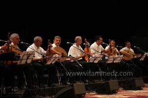 L\'association musicale Assala de Tlemcen à la 6è édition du Festival de musique Hawzi à Tlemcen.