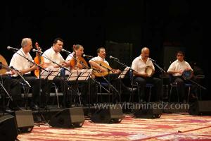 L\'association musicale Assala de Tlemcen à la 6è édition du Festival de musique Hawzi à Tlemcen.