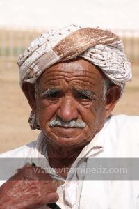 Vieux personnage, Waada de Sidi Khelifa, El Khaiter wilaya d\'El Bayadh