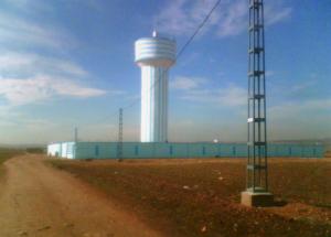 réservoir surélevé de 300 m3 a El-Eulma! wil. de Setif 2007/2008