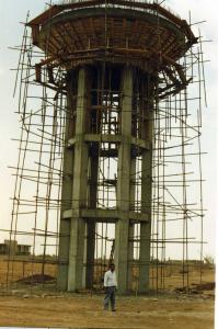 Réservoir Surelevé de 500 m3 a Magra.wil. de M'sila!! 2001/2002