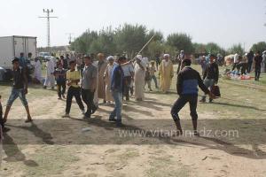Combat de batons (M\'tarag) à la waada de Sidi Khelifa, El Khaiter wilaya d\'El Bayadh