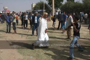 Combat de batons (M\'tarag) à la waada de Sidi Khelifa, El Khaiter wilaya d\'El Bayadh